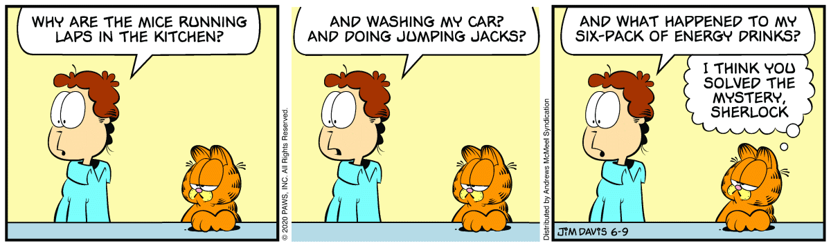 Garfield, June 9, 2020