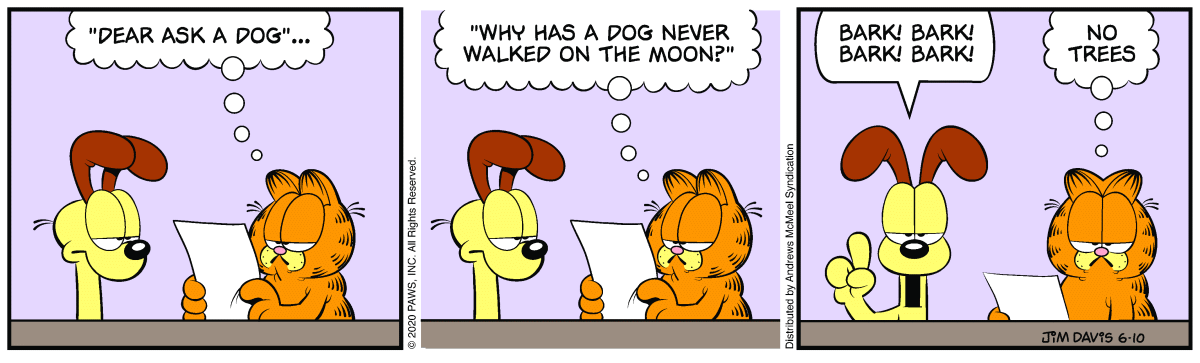 Garfield, June 10, 2020