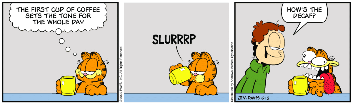 Garfield, June 13, 2020