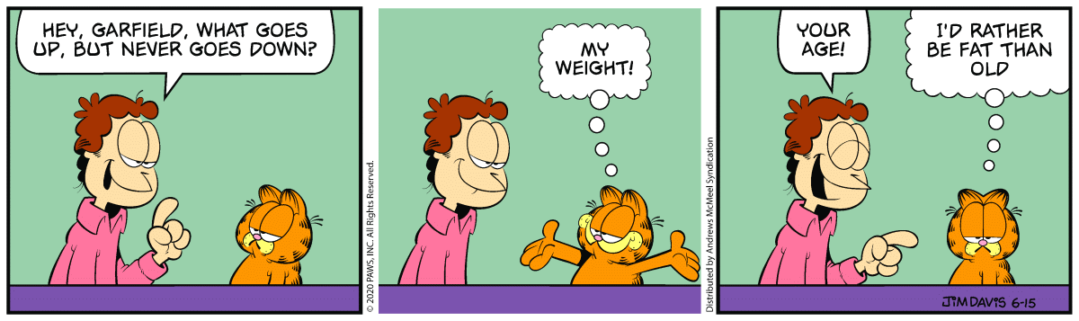 Garfield, June 15, 2020