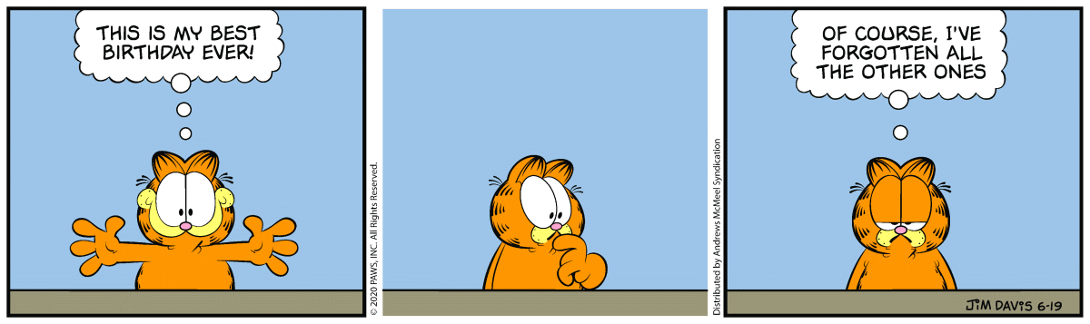 Garfield, June 19, 2020