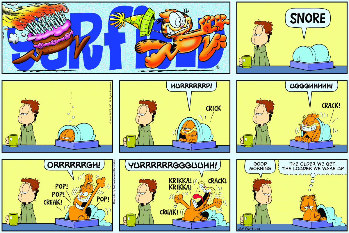 Garfield, June 21, 2020