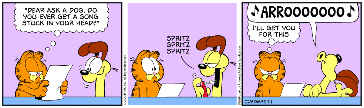 Garfield, July 1, 2020