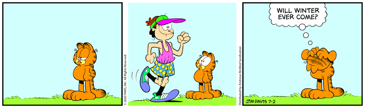 Garfield, July 2, 2020