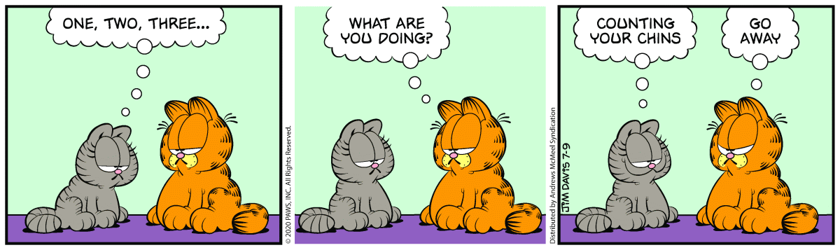 Garfield, July 9, 2020
