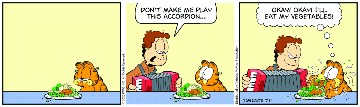 Garfield, July 11, 2020