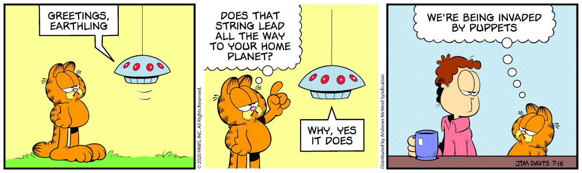 Garfield, July 16, 2020