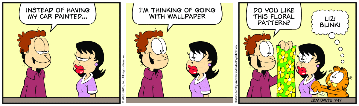 Garfield, July 17, 2020