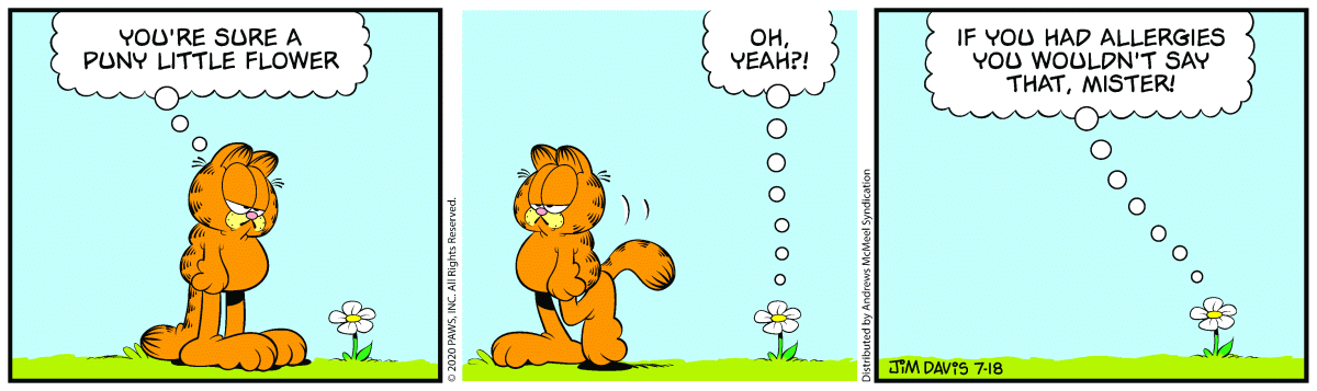 Garfield, July 18, 2020