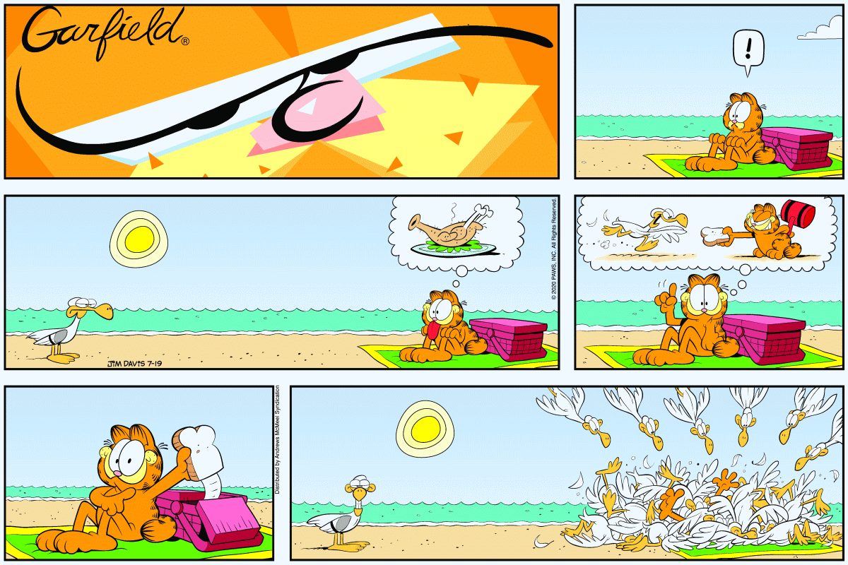Garfield, July 19, 2020