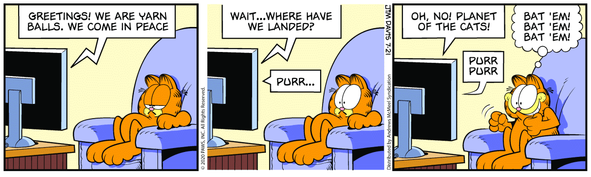 Garfield, July 21, 2020