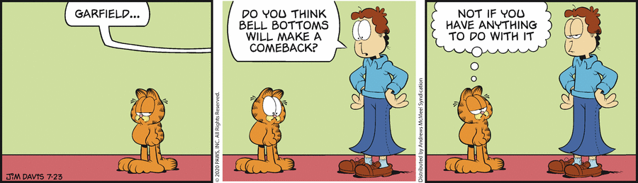 Garfield, July 23, 2020