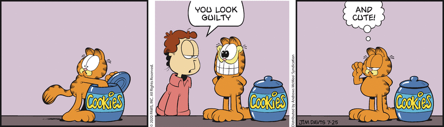 Garfield, July 25, 2020