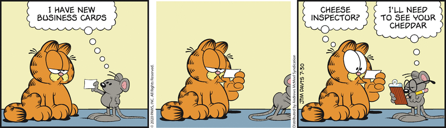 Garfield, July 30, 2020