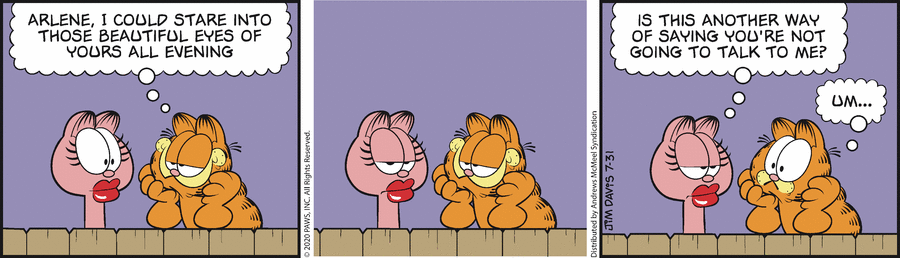 Garfield, July 31, 2020
