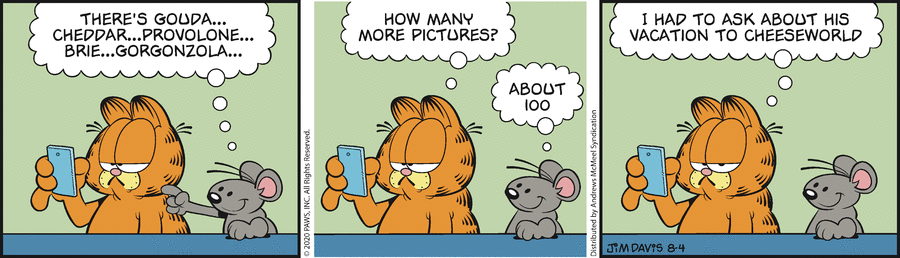 Garfield, August 4, 2020