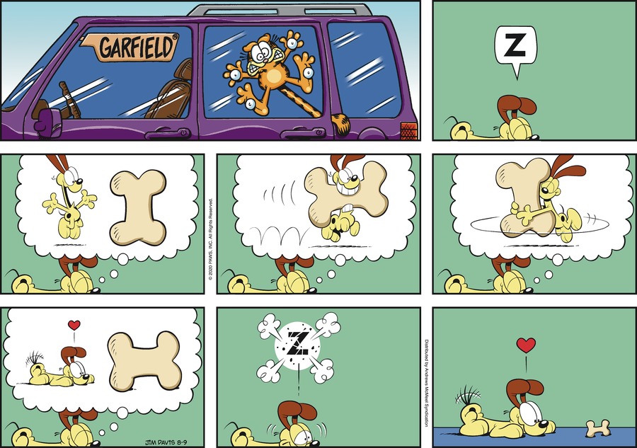Garfield, August 9, 2020
