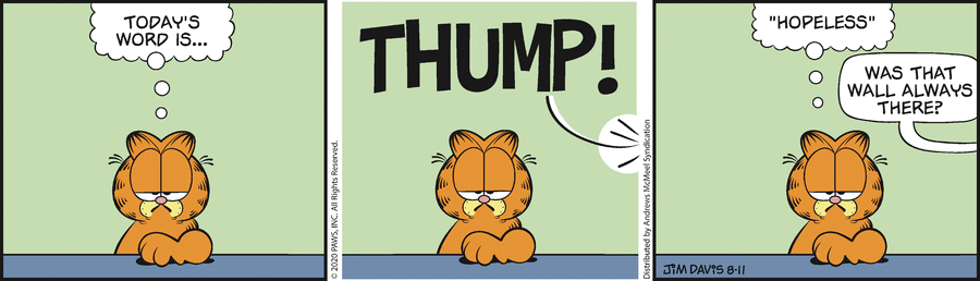 Garfield, August 11, 2020