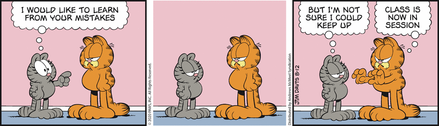 Garfield, August 12, 2020
