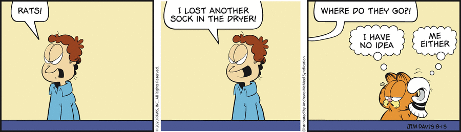 Garfield, August 13, 2020