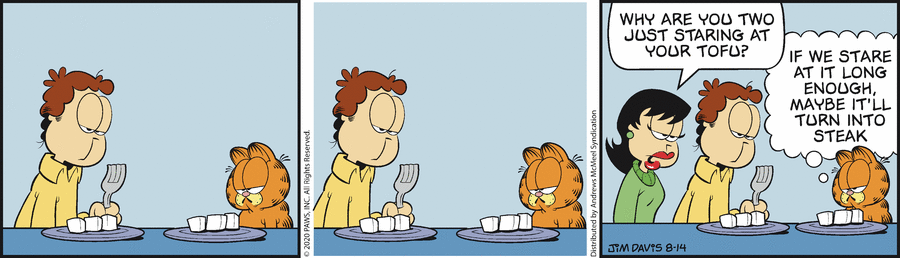 Garfield, August 14, 2020