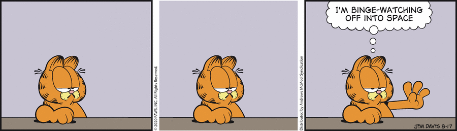 Garfield, August 17, 2020