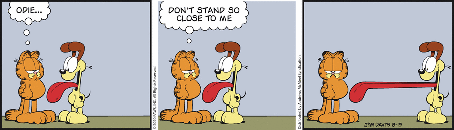 Garfield, August 19, 2020