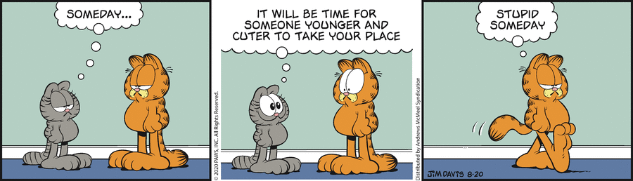 Garfield, August 20, 2020