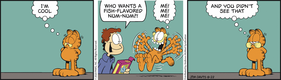 Garfield, August 22, 2020