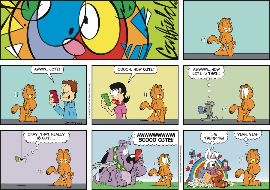 Garfield, August 23, 2020