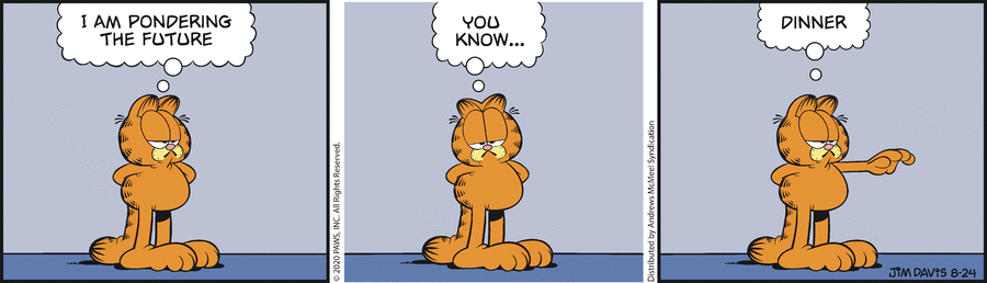 Garfield, August 24, 2020