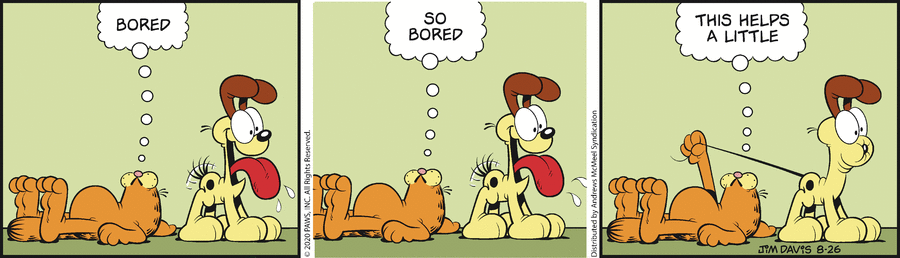 Garfield, August 26, 2020