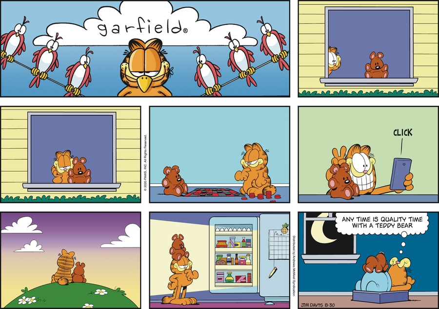 Garfield, August 30, 2020