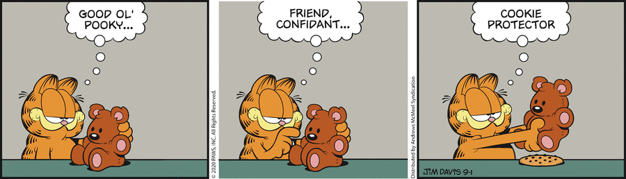 Garfield, September 1, 2020