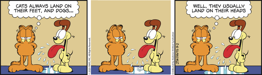 Garfield, September 2, 2020