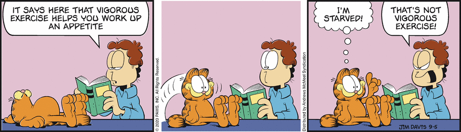 Garfield, September 5, 2020