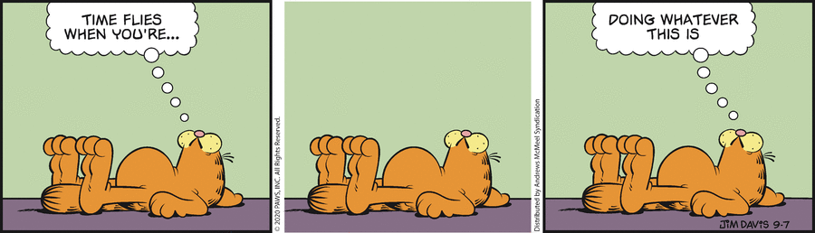 Garfield, September 7, 2020