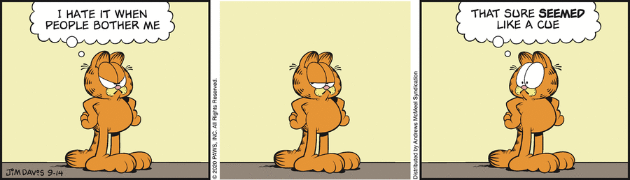 Garfield, September 14, 2020