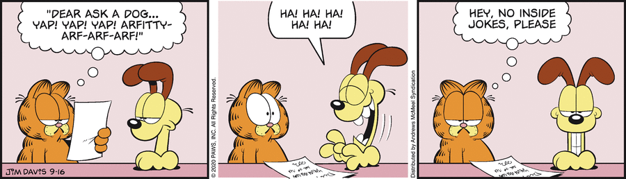 Garfield, September 16, 2020