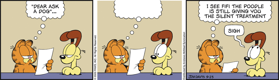Garfield, September 23, 2020