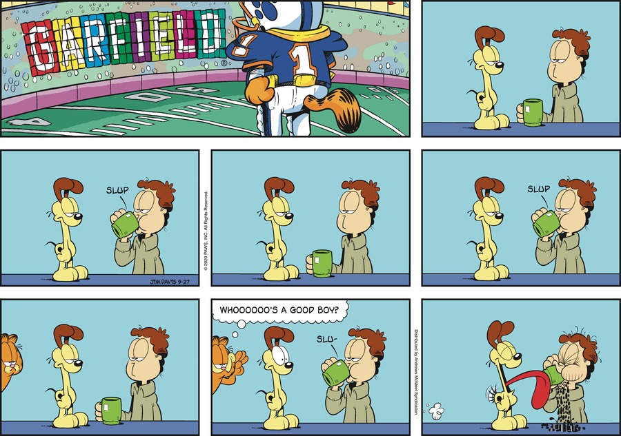 Garfield, September 27, 2020