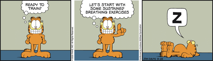 Garfield, September 28, 2020