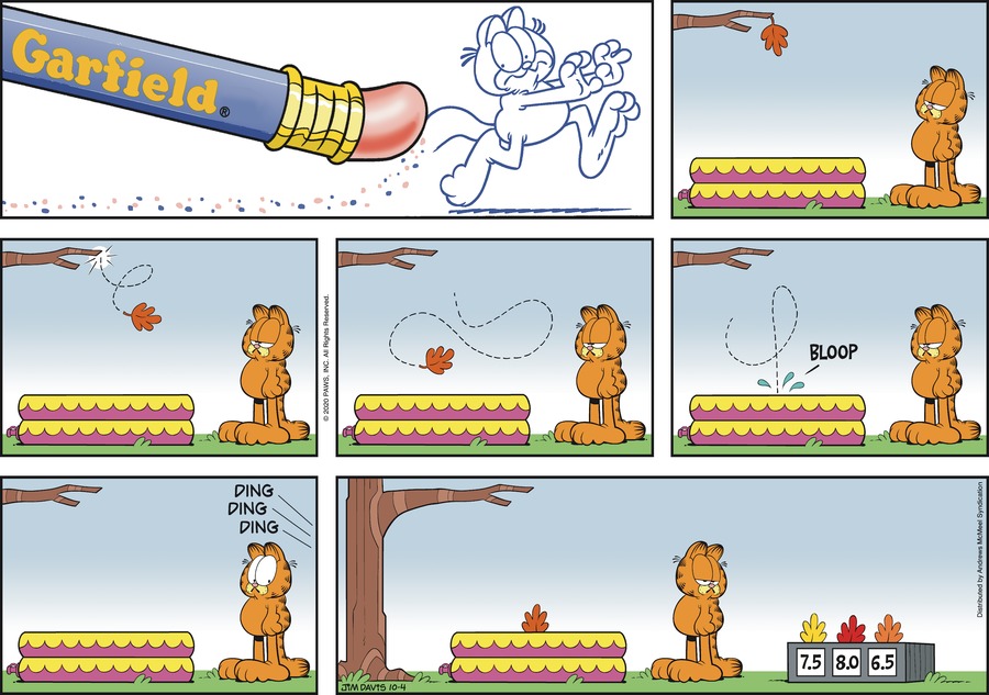 Garfield, October 4, 2020