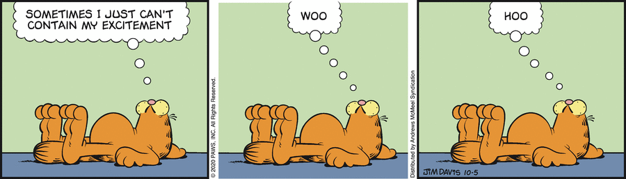 Garfield, October 5, 2020