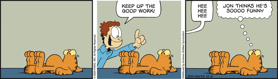 Garfield, October 6, 2020