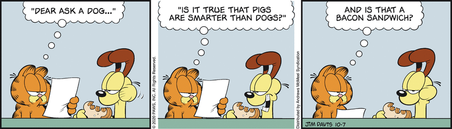 Garfield, October 7, 2020