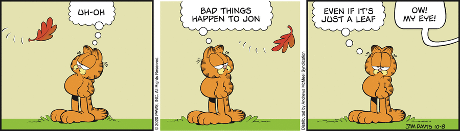 Garfield, October 8, 2020