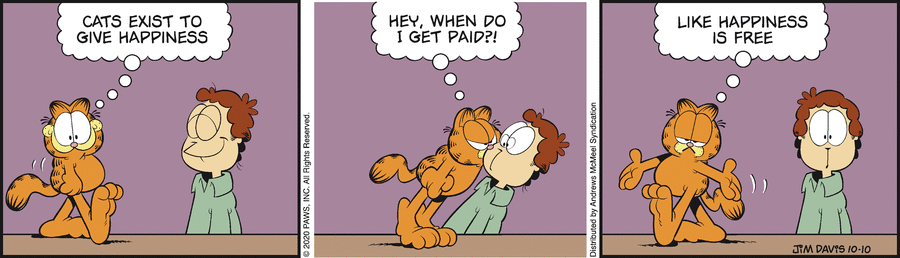 Garfield, October 10, 2020