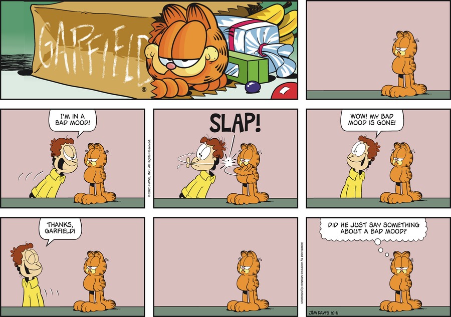 Garfield, October 11, 2020