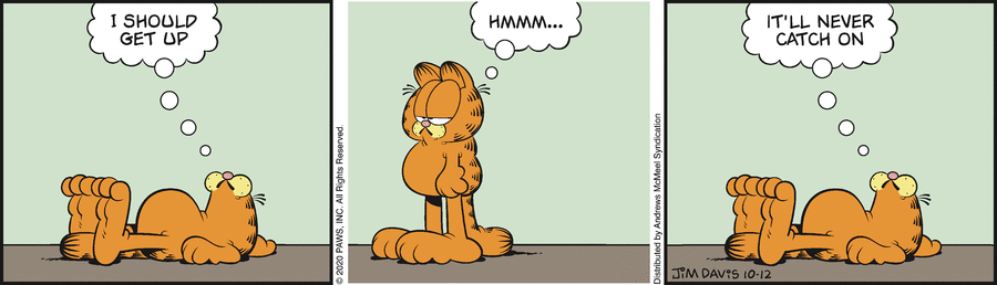 Garfield, October 12, 2020